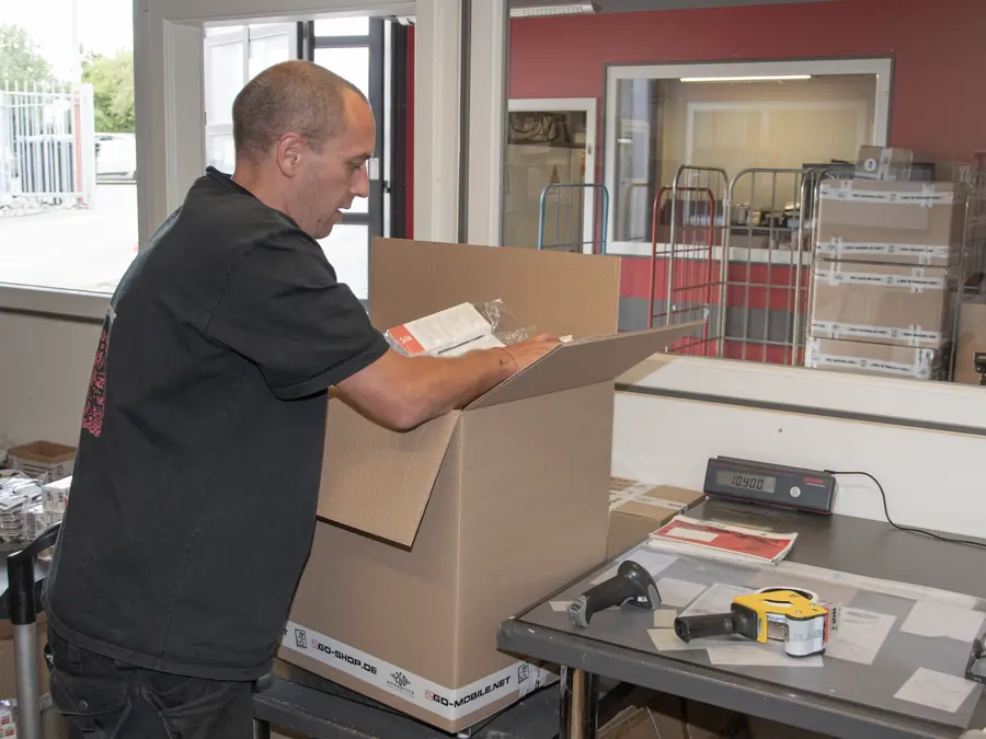 Wareneingang bei ACV Electronic